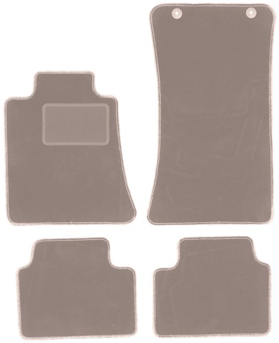 Tappetini velluto beige - in,