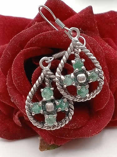 Orecchini vintage argento 925