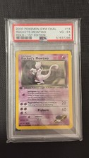 rocket's mewtwo Psa 4 Prima