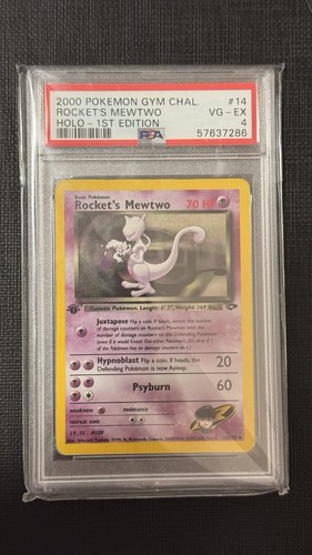 Rocket mewtwo psa prima - rocket's,