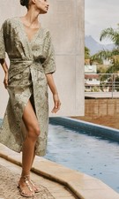 ZARA ABITO MIDI DRAPPEGGIATO