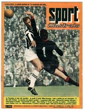 SPORT ILLUSTRATO n.14 - 1959 - Milan-Juve il portiere toglie un pallone