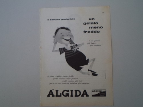 Advertising pubblicità 1959 - advertising,