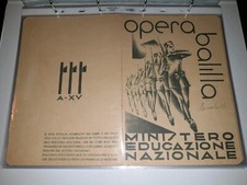 PAGELLA ANNO XV E.F. TEMA "