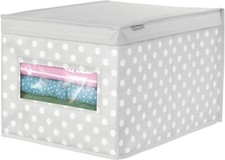 [4 FANTASIE] SCATOLA PORTA BIANCHERIA 40x50x25 cm CONTENITORE PER ARMADIO - 2502