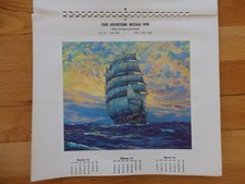 Calendario da parete vintage 4