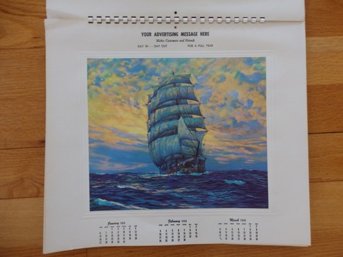 Calendario parete vintage - parete,