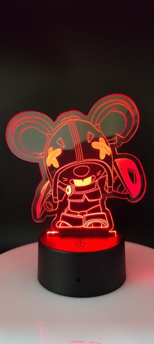 Lampada plexiglass brawl stars - lampada,