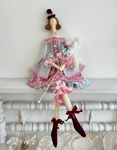 Bambola artistica mademoiselle - bambola,