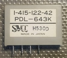 PDL-643K Delay Line SWCC Made in Japan for SONY Trinitron TV - P/N: 1-415-122-42