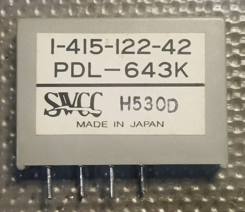 Pdl 643k delay - pdl-643k,