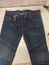 Jeans uomo Balmain Paris moto