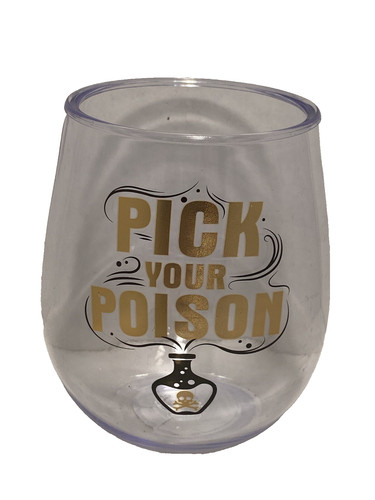 Bicchiere vino plastica - vino, in