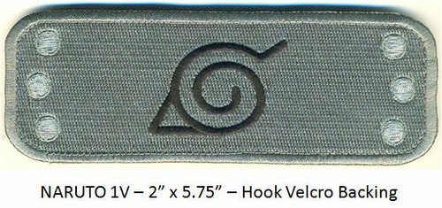 Naruto head band vel - naruto, vel-kro