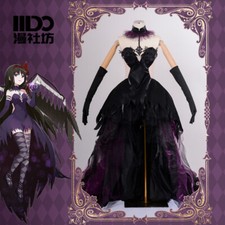 Puella Magi Madoka Magica Akemi Homura Cosplay Demon Ceremonial Dress Costumes