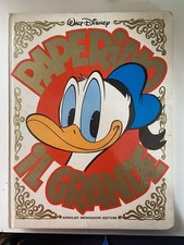Paperino il Grande - Walt Disney Libro Antico Vintage 1984 LEGGI DESCRIZIONE