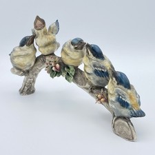 5 UCCELLINI SU RAMO FIORITO