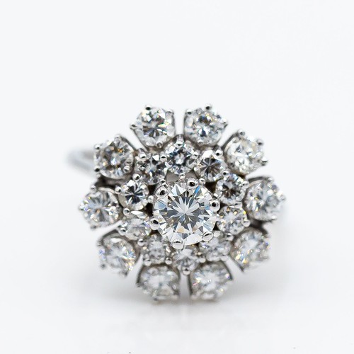Anello 585 14k - anello, bianco