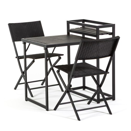 Set pranzo pieghevole balcone