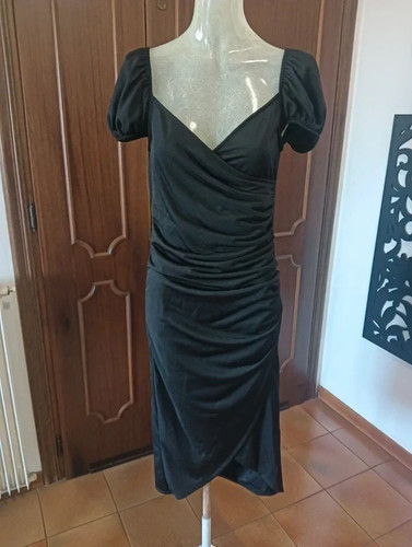 Maxi abito arricciato