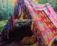 Tenda indiana vintage seta