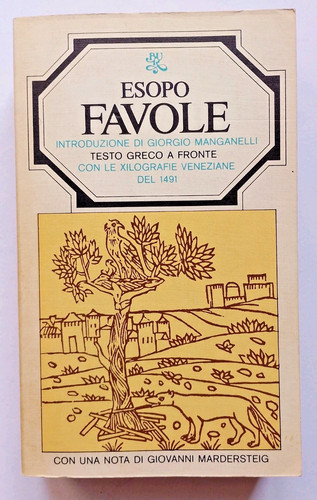 Esopo favole testo greco a - -,
