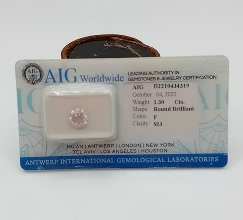 Diamante naturale certificato - diamante,