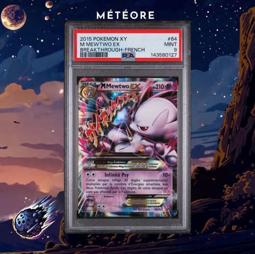 Carte pokémon mewtwo - carte, m-mewtwo-ex