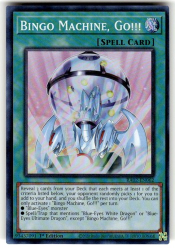 Yugioh bingo machine go - bingo,