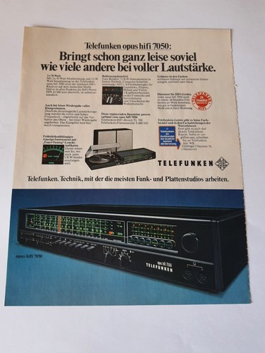 Telefunken opus hifi - telefunken, 7050