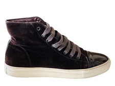 Daniele Alessandrini Sneakers Tessuto e Pelle Marrone Uomo Taglia EU 40/US 7