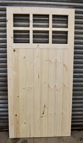Porta garage laterale legno - in,