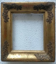 ANTICA CORNICE DORATA IMPERO A GUANTIERA XIX  SECOLO