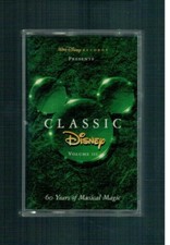 AUDIOCASSETTA VINTAGE CLASSIC DISNEY-60 YEARS OF MUSICAL MAGIC