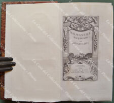 Letteratura, anno 1779.  LIPPI Lorenzo. MALMANTILE RACQUISTATO.