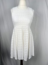 Mini abito Zara piccolo bianco