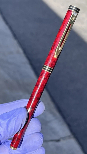 Waterman exclusive red - red, marble