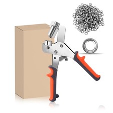 HAIMAYEE Occhiellatrice per Teloni Pinza Occhielli con 300 Occhielli Ø 10mm p