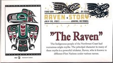 Raven Story FDC w/ DCP- LAST