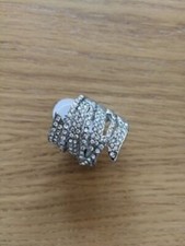 Rhinestone CZ Band Ring