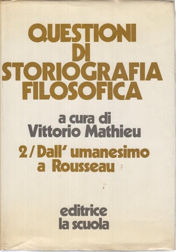 Questioni storiografia - questioni,
