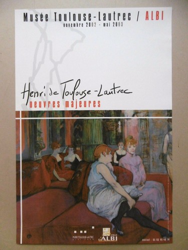Toulouse lautrec affiche - toulouse,
