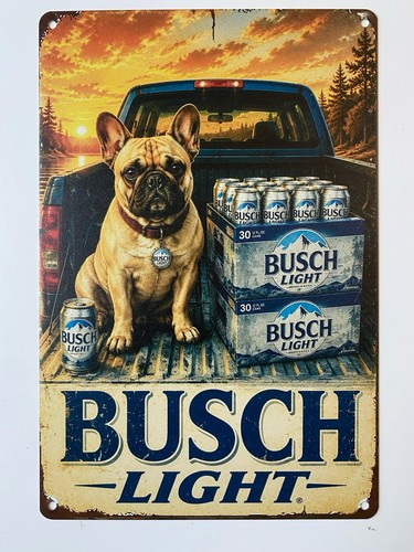 Insegna luminosa birra busch - busch,