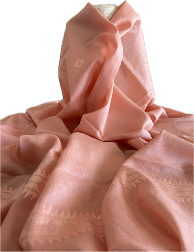 Elegante stola rosa chiaro