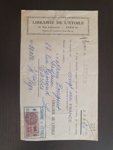 Cambiale francese librairie - librairie, de