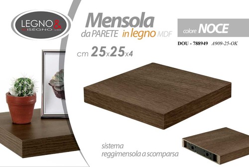 Mensola parete muro - da, moderno
