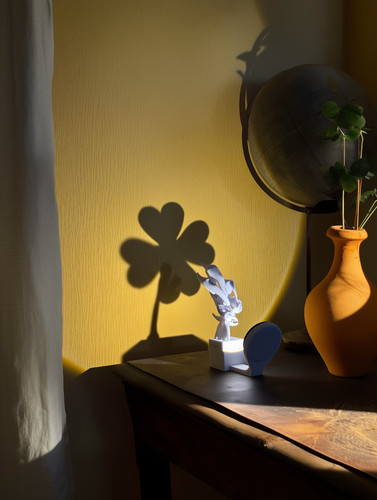 Lampada ombra quadrifoglio - lampada,