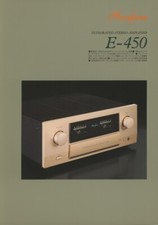 Accuphase E 450 Catalogo