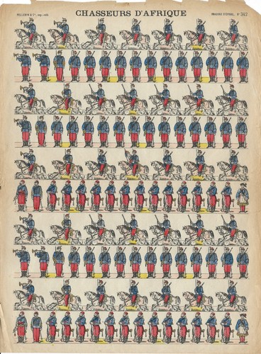 Stampa antica soldatini - stampa,