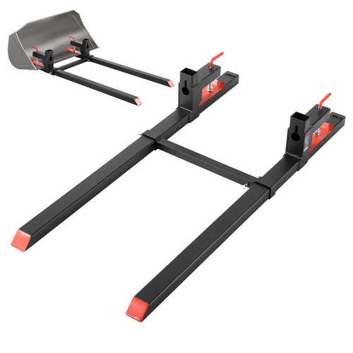 Forche per pallet con - con, morsetto